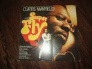 SUPERFLY Soundtrack LP Vinyl Curtis Mayfield 1972 Curtom CRS 8014 die cut SOUL
