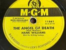 HANK WILLIAMS THE ANGEL OF DEATH (I'M GONNA) SING, SING, SING 78 RPM MGM 1954