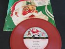 RARE VINTAGE 1950 RED PETER PAN RECORDS FAVORITE CAROLS ORIGINAL  EXCELLENT 45