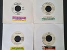4x 45 giri Juke Box NIRVANA METALLICA SPRINGSTEEN QUEEN con talloncino