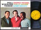 THE POLL WINNERS Poll Winners Three  LP CONTEMPORARY M 3576 US 1960 DG MONO