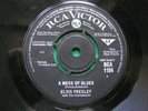 ELVIS PRESLEY:  A MESS OF THE BLUES ( RCA VICTOR RE-PRESS )   RCA 1194  CON  EX