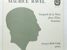 JACQUES ROUVIER - RAVEL gaspard de la nuit, jeux d'eau, sonatine CALLIOPE LP NM
