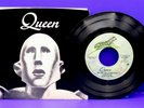 QUEEN  We Are The Champions   We Will Rock You  45 RPM w/PS ELEKTRA NM/UNPLAYED