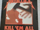 Metallica Kill 'Em All 1983 BRAND NEW SEALED LP Vinyl Megaforce Records MRI 069
