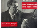 JEAN-PIERRE RAMPAL Jolivet Cinq incantations french flute 1957 BAM LD 044 7