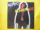 BLACK LABEL REISSUE PRESSING AC/DC POWERAGE  RECORD -
