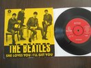 THE BEATLES RARE SWEDISH SP SHE LOVES YOU R 5055 MADE IS SWEDEN 1963