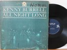 Kenny Burrell LP “All Night Long”   Prestige 7289   Mono RVG   Hank Mobley