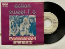 SWEET - Sweet F.A / Action - RARE MEXICO 45 promo