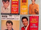 4 ELVIS PRESLEY Picture Sleeve 45 rpm Records VIVA LAS VEGAS & TICKLE ME NICE