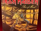 IRON MAIDEN Piece Of Mind 1983 UK vinyl LP original The Trooper