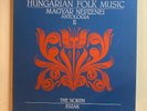 ANTHOLOGY OF HUNGARIAN FOLK MUSIC II   NORTH ESZAK   5 LP SETW. BOOK   TRADITION