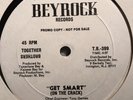 Together Brothers Random Rap Hip-Hop Rare 1986 Beyrock Records Promo Get Smart￼