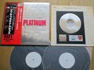 KISS – DOUBLE PLATINUM  Japan  @ PROMO @ 1st press  white label  obi