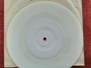 RARE PUNK-THE DAMNED-THANKS FOR THE NIGHT/NASTY-UK WHITE VINYL TEST PRESSING