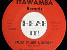 Hillbilly 45 COUNTRY GENTLEMEN Viet Cong / JFK ITAWAMBA Leon Grissom RAB HEAR