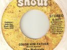 THE NATURALS  Color Him Father Crystal Blue Persuasion SHOUT  NORTHERN SOUL 45