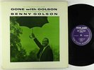 Benny Golson - Gone With Golson LP - New Jazz - NJLP 8235 Mono RVG