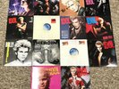 BILLY IDOL HEROIN PROMO WHITE WEDDING WHIPLASH REBEL YELL MONY 14X VINYL LP LOT