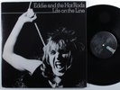 EDDIE AND THE HOT RODS Life On The Line ISLAND LP VG+ gatefold c