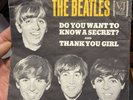 The Beatles - Do You Want to Know a Secret/Thank You Girl 45 Vee Jay w/sleeve VG