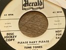 TUNE TONES: Please Baby Please 45 (dj) Vocal Groups EX