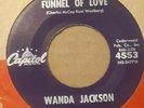 45 RPM ROCKABILLY WANDA JACKSON 
