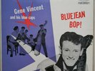 GENE VINCENT & HIS BLUE CAPS 'BLUEJEAN BOP' LP UK CAPITOL '58 MONO RAINBOW LABEL