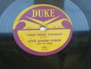 LITTLE JUNIOR PARKER  1958  USA  78  SWEET HOME CHICAGO  SOMETIMES     DUKE 301