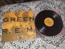 REM R.E.M - Green Vinyl Lp light scratches on side 1  Original pressing