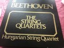 Beethoven the string quartets Hungarian string quartet 10 LP Box set Nr Mint