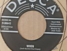 45 RPM ROCKABILLY THE KALIN TWINS 