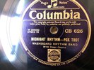 HOT JAZZ WASHBOARD RHYTHM KINGS Col  CB 626  (no US issue) Midnight Rhythm/  E