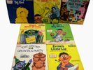 7 -1980's Sesame Street Fisher-Price 33 1⁄3 RPM 24 Page Read Along Book & Record