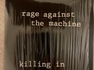 rage against the machine “killing in the name” single. White vinyl 7 inch. 