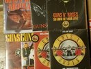 Guns N' Roses  Locked N Loaded Set of 7 Sealed Yellow Vinyl 7