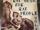 RAT MUSIC FOR RAT PEOPLE VOL.2 BUTTHOLE SURFERS PUNK 1984 LP VINYL ALBUM VG+/VG