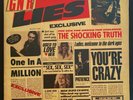GUNS N ROSES - LIES LP VINYL BRAZIL ORIGINAL 1989 GEFFEN 150.8099 W/ INSERT NM