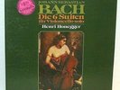 Henri Honegger TELEFUNKEN 6.35345 Solo Bach: 6 Suiten für Violoncello BWV1007/12