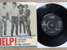 THE BEATLES EP HELP SWEDEN GEOS 234 LIGHT VERSION SWEDISH COVER in Exc/NM