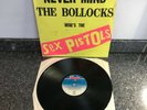 LP VINYL SEX PISTOLS ALBUM NEVER MIND THE BOLLOCKS UK 1ST PRESS 3RD PRINT V 2086
