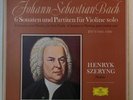 HENRYK SZERYNG Bach 6 Sonatas And Partitas For Violin Solo DGG 3 LP BOX tulip