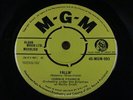 CONNIE FRANCIS   Fallin'   MINT   1958 UK MGM 993   Popcorn Rock & Roll Dancer /