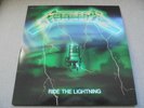 METALLICA:RIDE THE LIGHTNING 33 rpm  ROCK  2008 NEW COLOURED VINYL