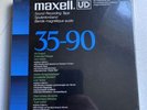 Maxell UD 35-90 Reel to Reel Magnetic Tape - New & Sealed - 1800ft