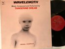 TANGERINE DREAM - WAVELENGTH - ORIGINAL SOUNDTRACK LP vinyl synth varese VG+ ost