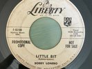 Rockabilly Jiver 45 Bobby Lonero - Little Bit HEAR  Liberty