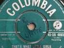 The Spinners,That's What Little Girls/Heebie Jeebies,VG+,Columbia,1961,Motown