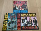 3 x Guns N' Roses - Appetite For Destruction LP, Sweet Child O' Mine Maxi + 1